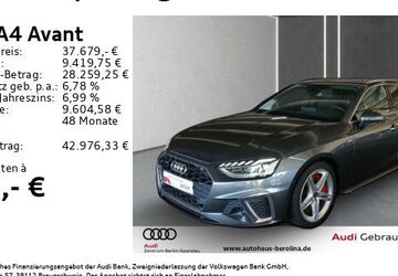 Audi A4 17.232 km 37.879 &euro; Berlin 13581