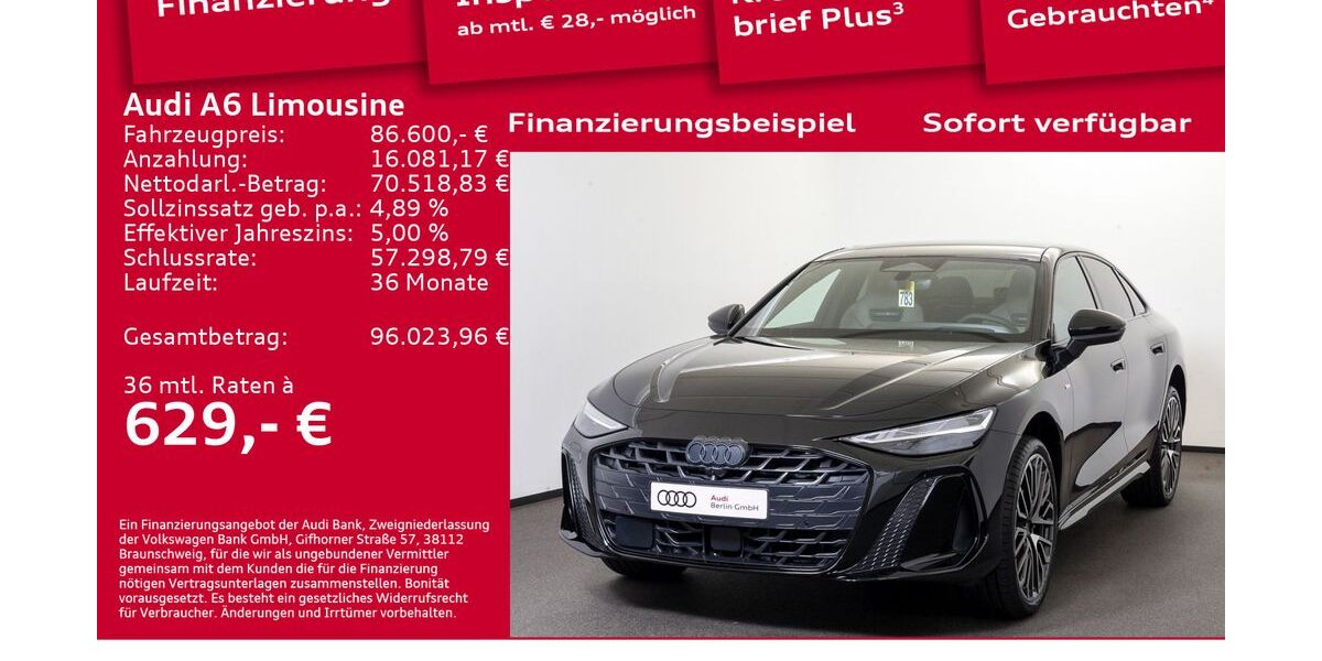 Audi A6 6.001 km 86.600 &euro; Berlin 12489