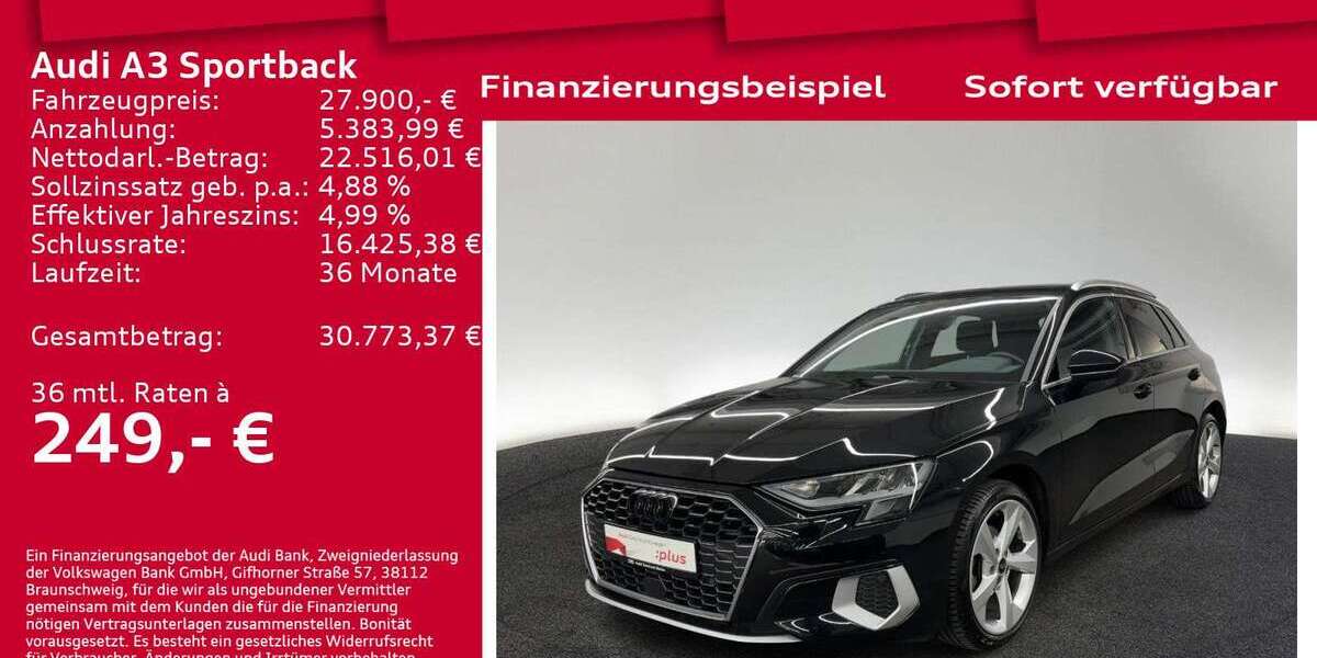 Audi A3 31.520 km 27.900 &euro; Berlin 10587